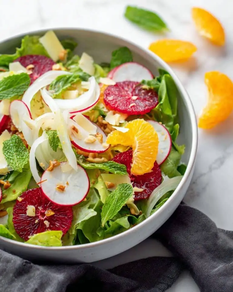 Fennel and Blood Orange Salad with Citrus Vinaigrette Recipe