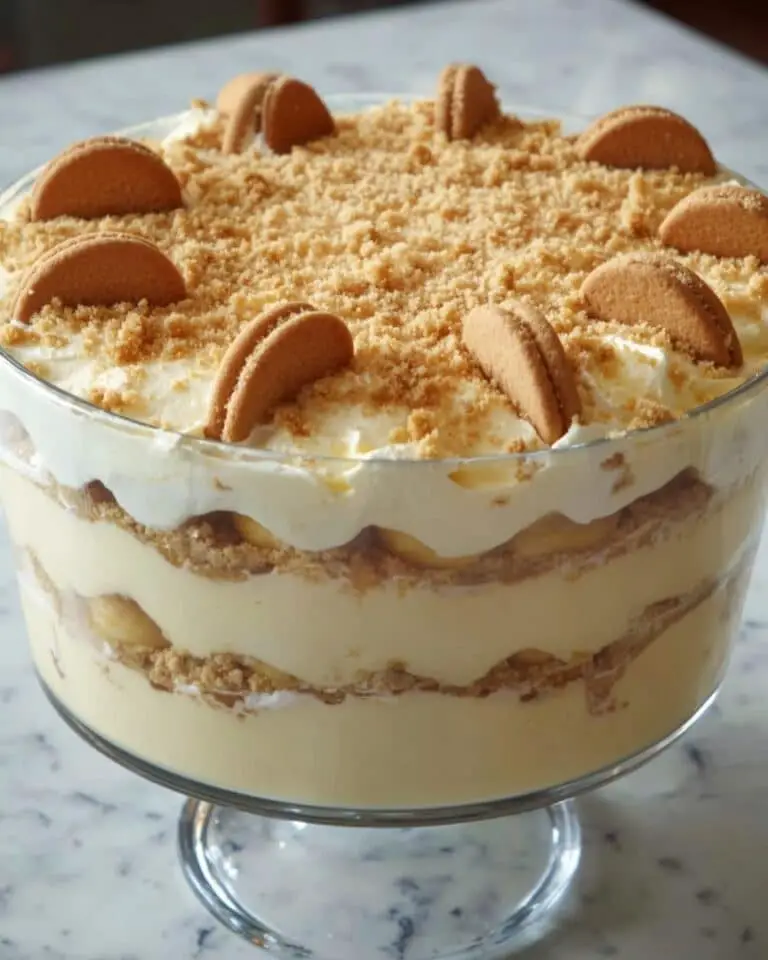 Nilla Wafer Banana Pudding with Homemade Vanilla Bean Whipped Cream Recipe