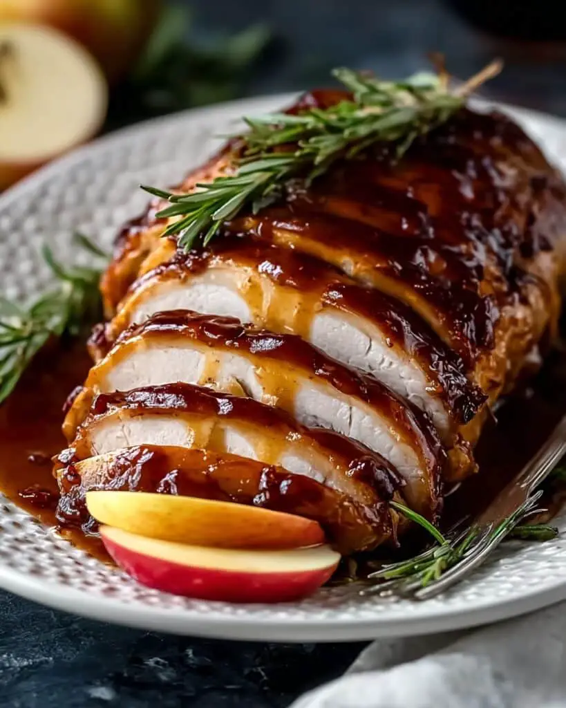Apple Cider Glazed Turkey Breast Recipe