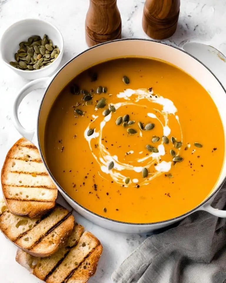 Roasted Butternut Squash, Pear, and Ginger Soup with Coconut Milk Recipe