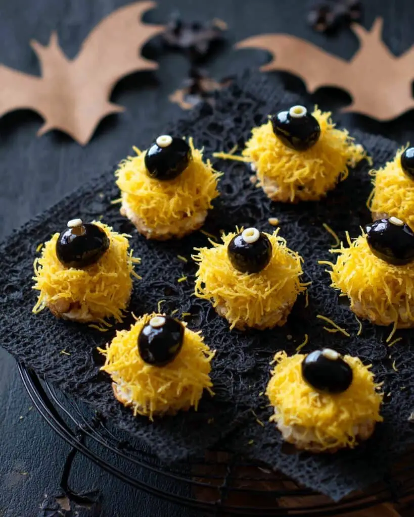 Halloween Cheese Cups Recipe