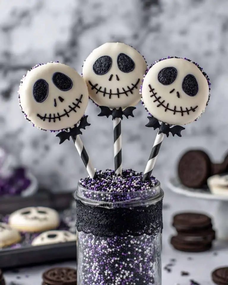 Jack Skellington Oreo Pops Recipe