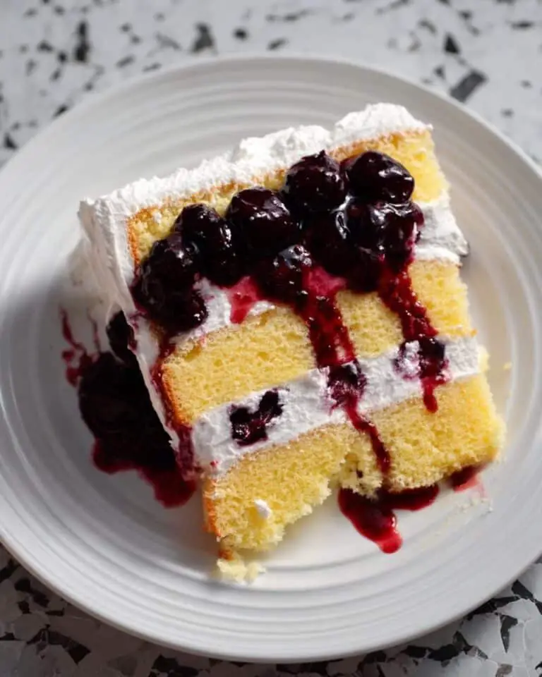 Cherry Vanilla Vampire Poke Cake Recipe