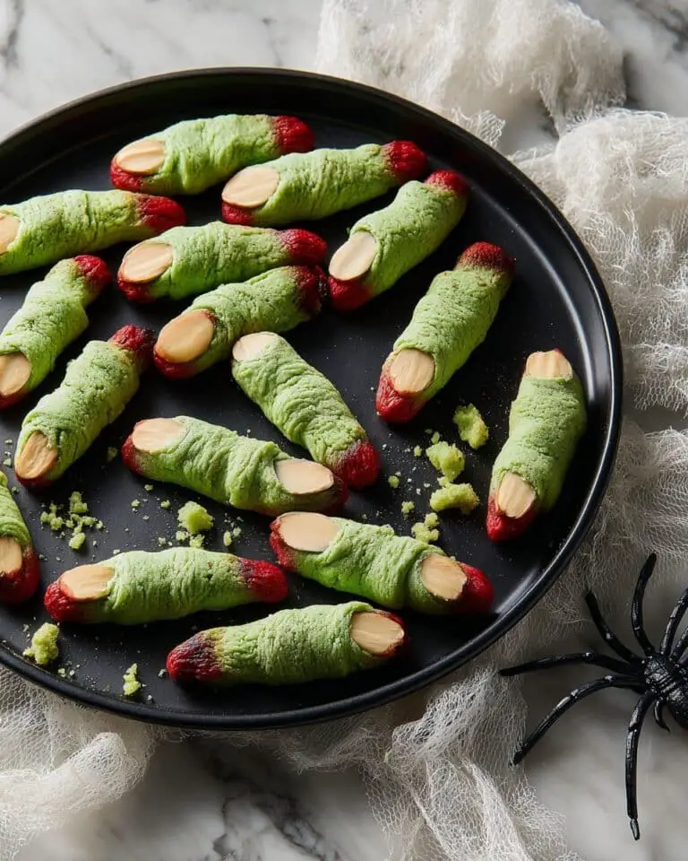 Witch Finger Cookies Recipe