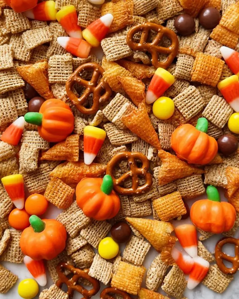 Halloween Harvest Hash Chex Mix Recipe