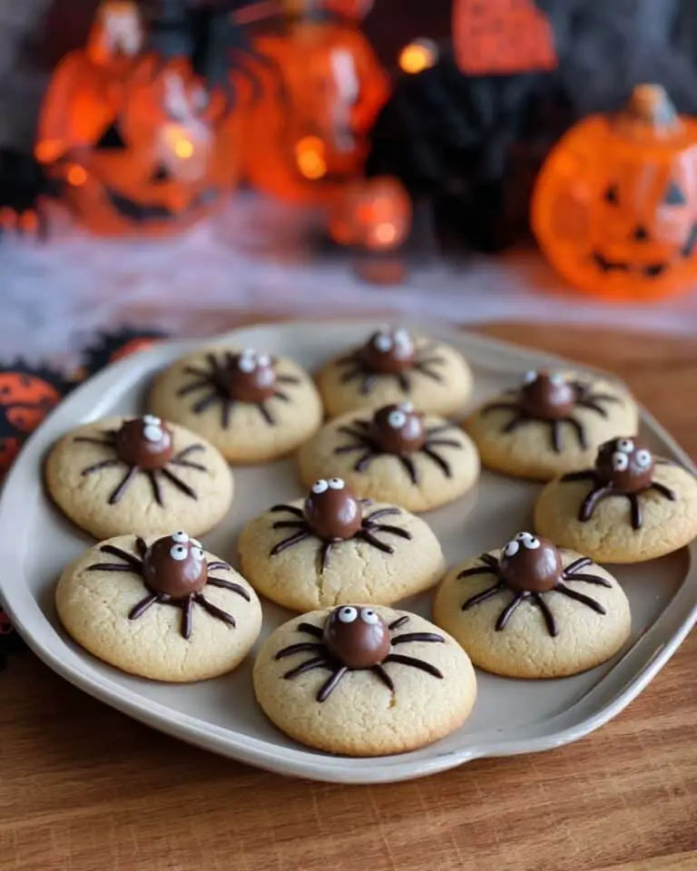 Halloween Spider Cookies Recipe