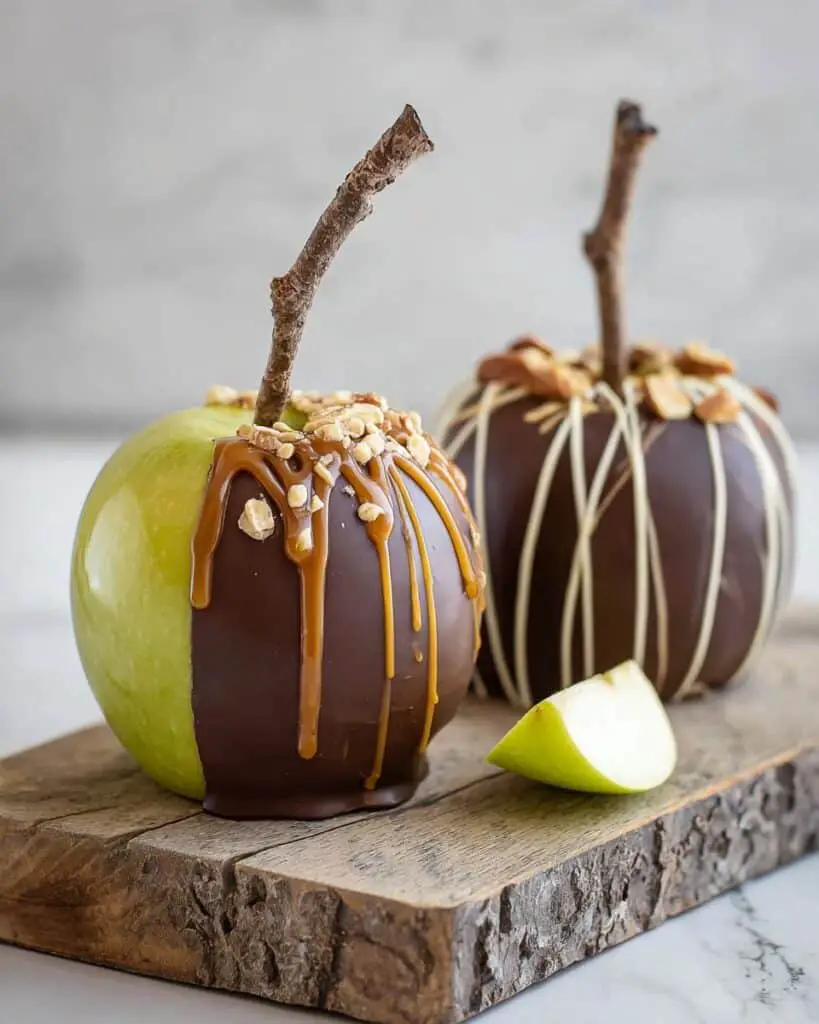 Homemade Chocolate Apples Recipe