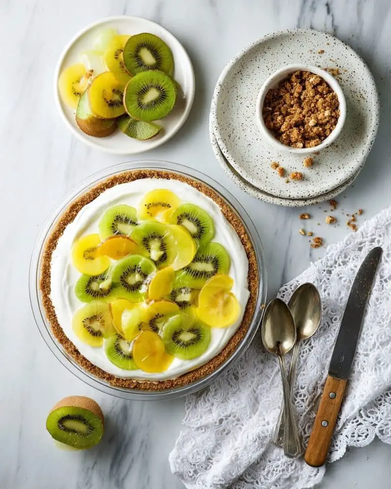 Easy Kiwi Lime Pie (with Gluten-Free Option) Recipe