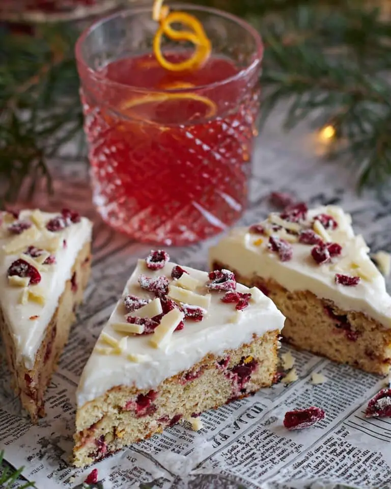 Starbucks Copycat Cranberry Bliss Bars Recipe