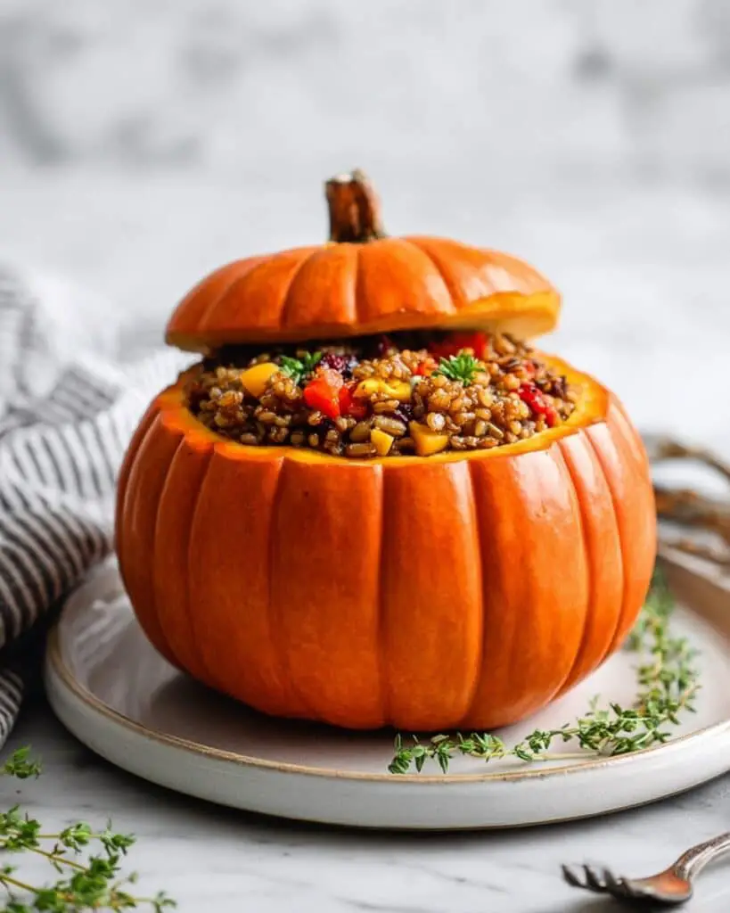 Dinner in a Pumpkin Recipe