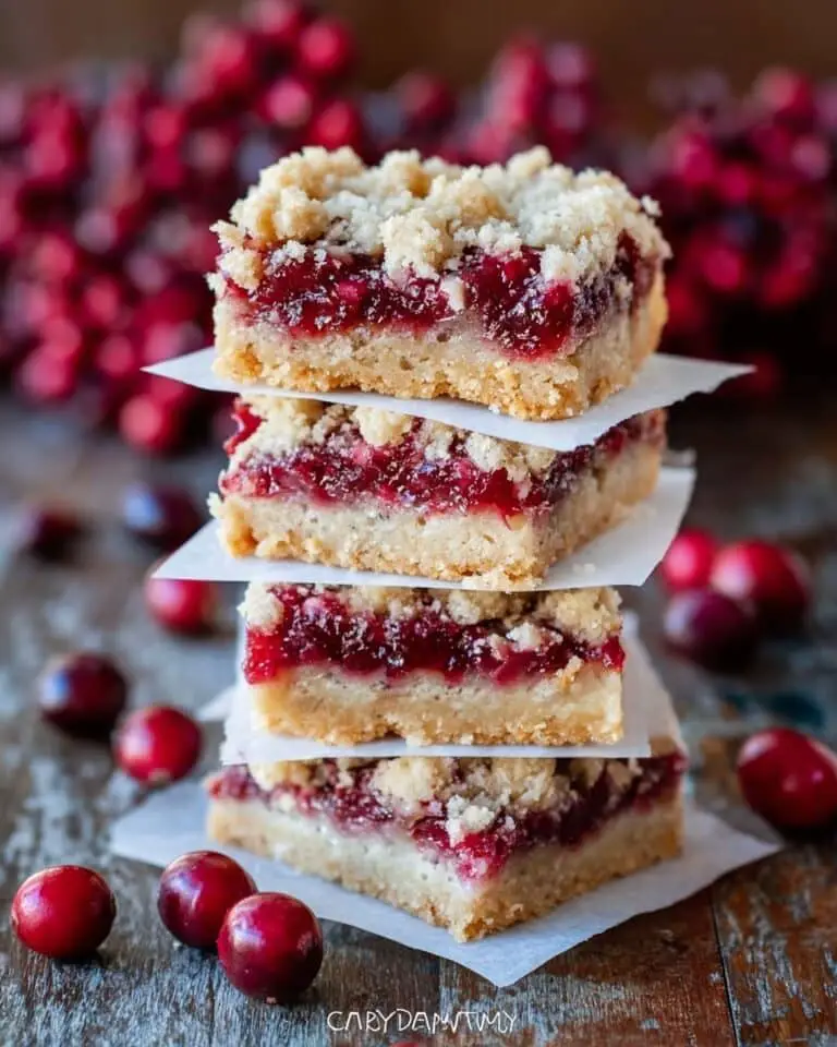 Cranberry Bog Bars Recipe