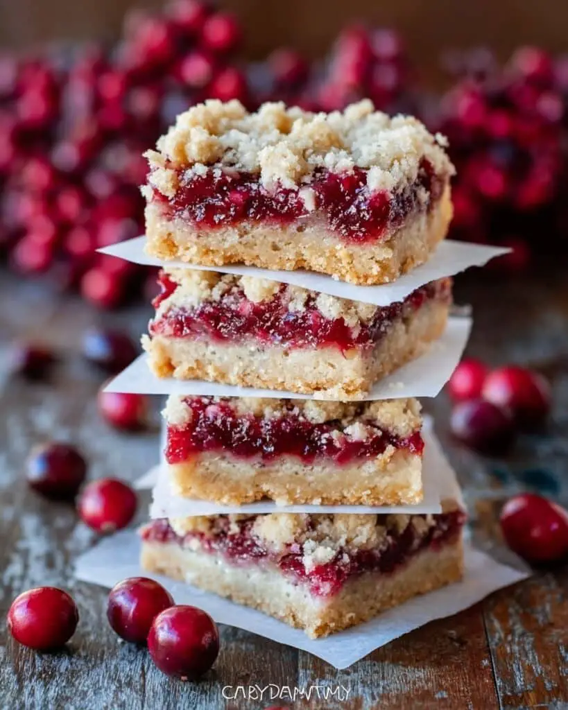 Cranberry Bog Bars Recipe