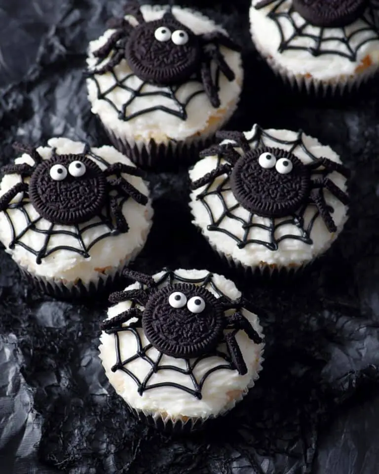 Spider Web Cupcakes Recipe