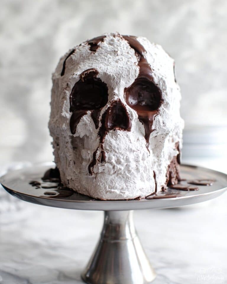 Chocolate Skull Cake Recipe