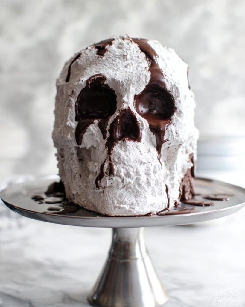 Chocolate Skull Cake Recipe