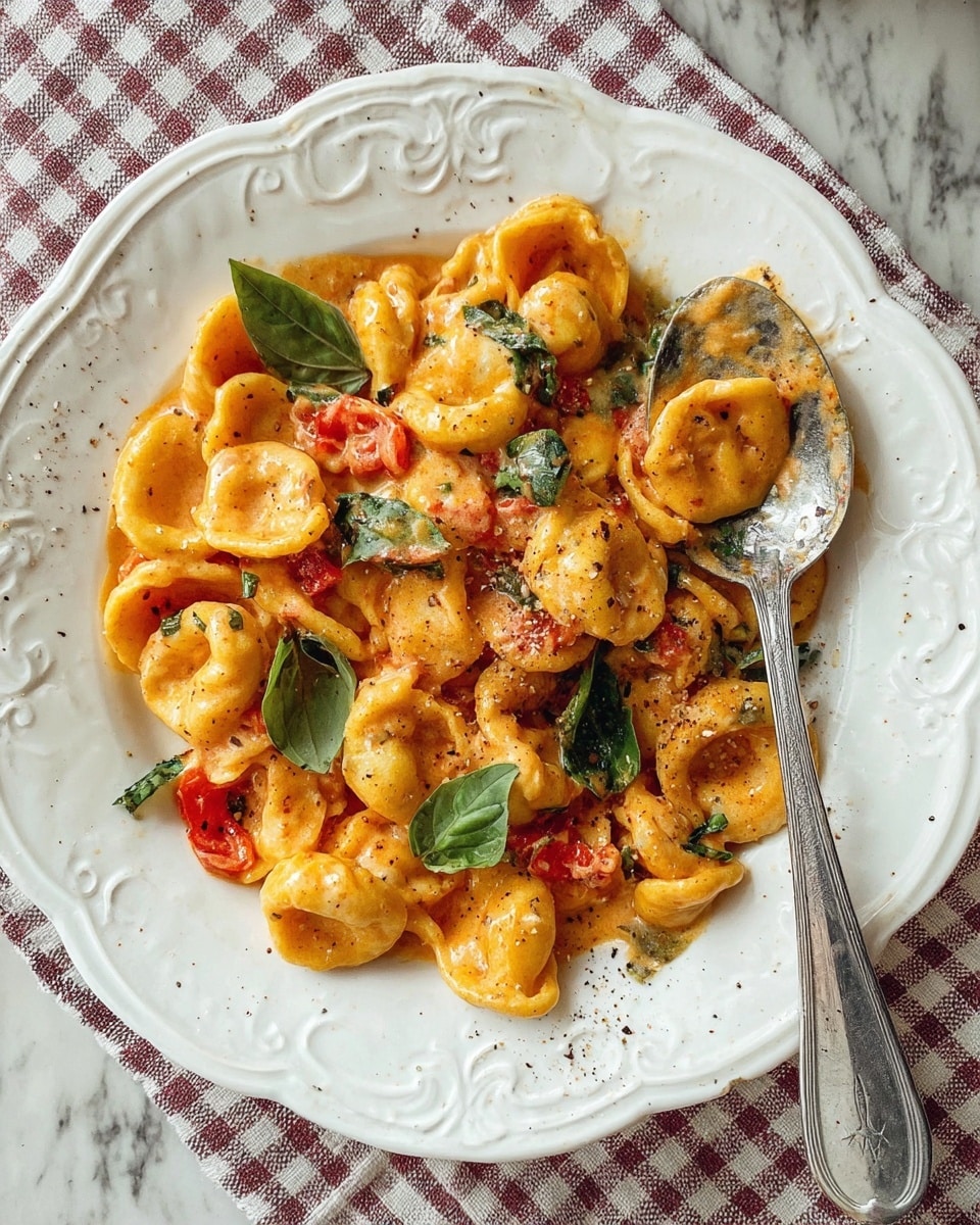 Crispy Sausage Nduja Pasta with Cherry Tomatoes, Mascarpone, and Parmesan Recipe
