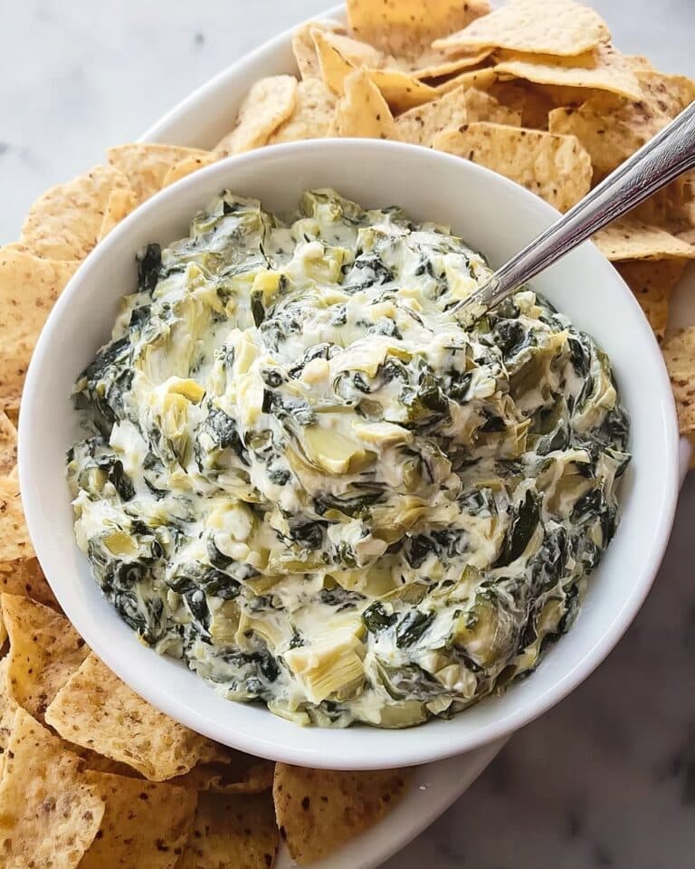 Hot Spinach Artichoke Dip Recipe