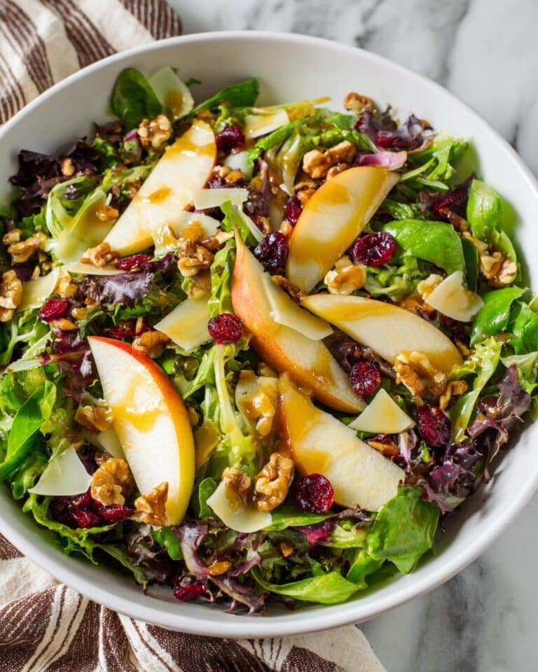 Autumn Pear Salad Recipe