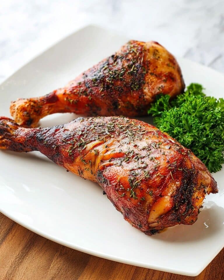 Juicy Roasted Turkey Legs Recipe
