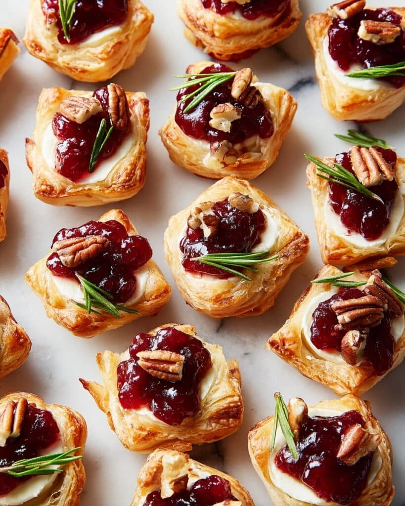 Cranberry Brie Bites Recipe