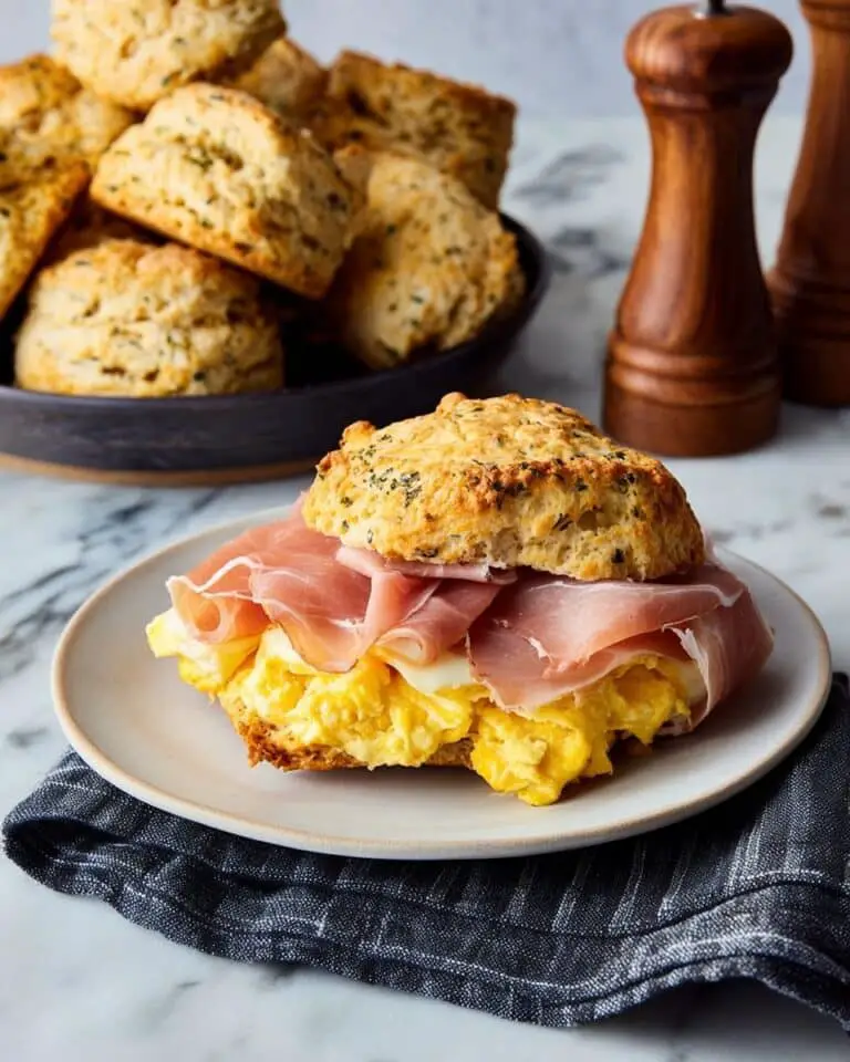 Garlic and Herb Parmesan Biscuits Recipe