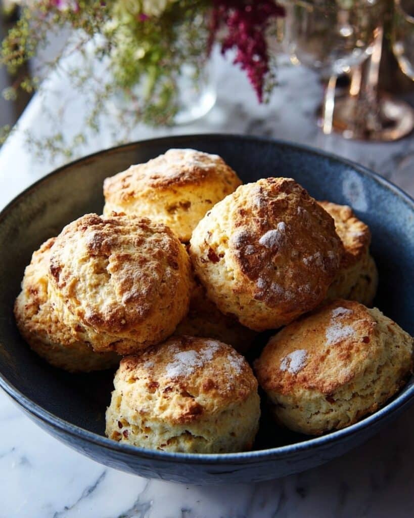 Parmesan Cheddar Chive Biscuits Recipe