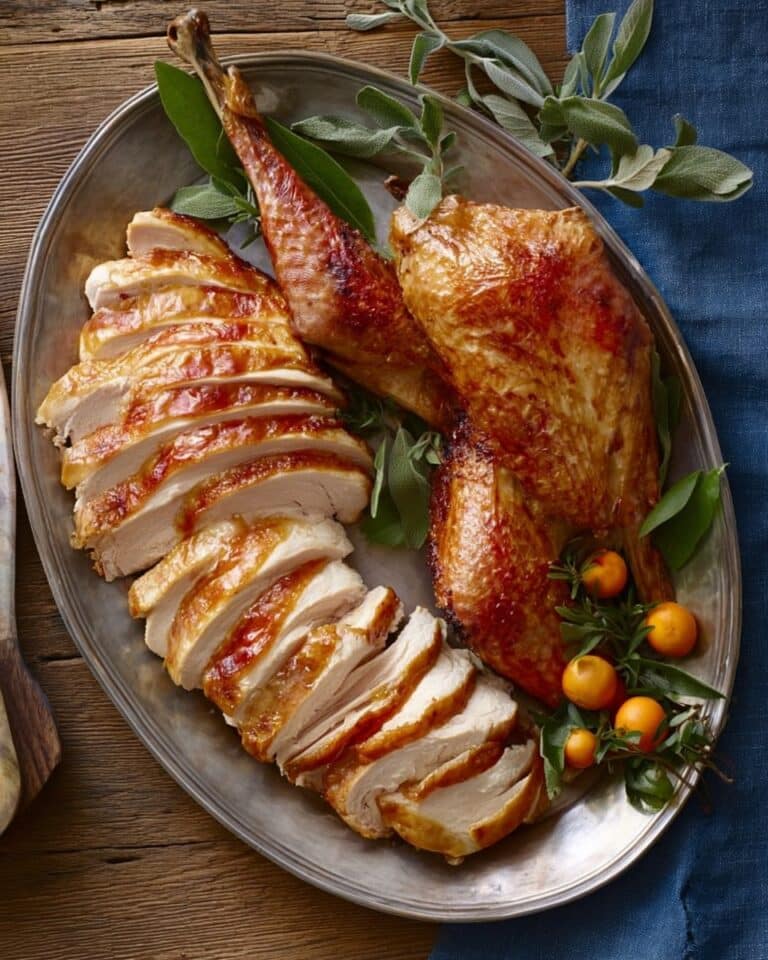 Herb Roasted Spatchcock Turkey Recipe