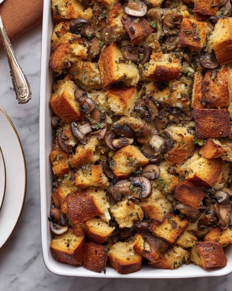 Wild Mushroom Stuffing Recipe