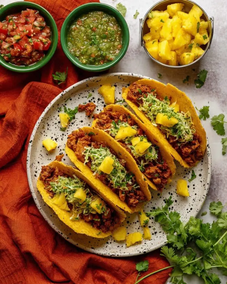 Tacos Al Pastor with Ground Turkey Recipe