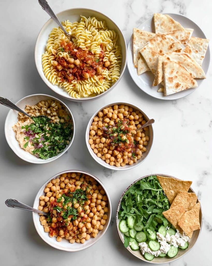 Marinated Chickpeas (3 Ways!) Recipe
