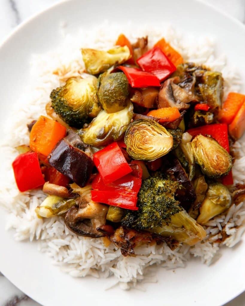 Maple Balsamic Roasted Vegetables Recipe