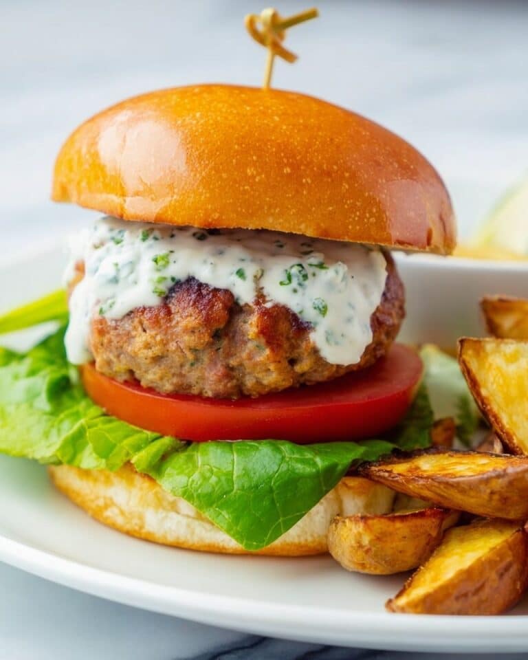 Spicy Moroccan Lamb Burgers Recipe