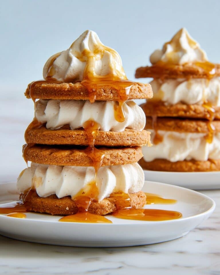 Mini No-Bake Gingerbread Icebox Cakes Recipe