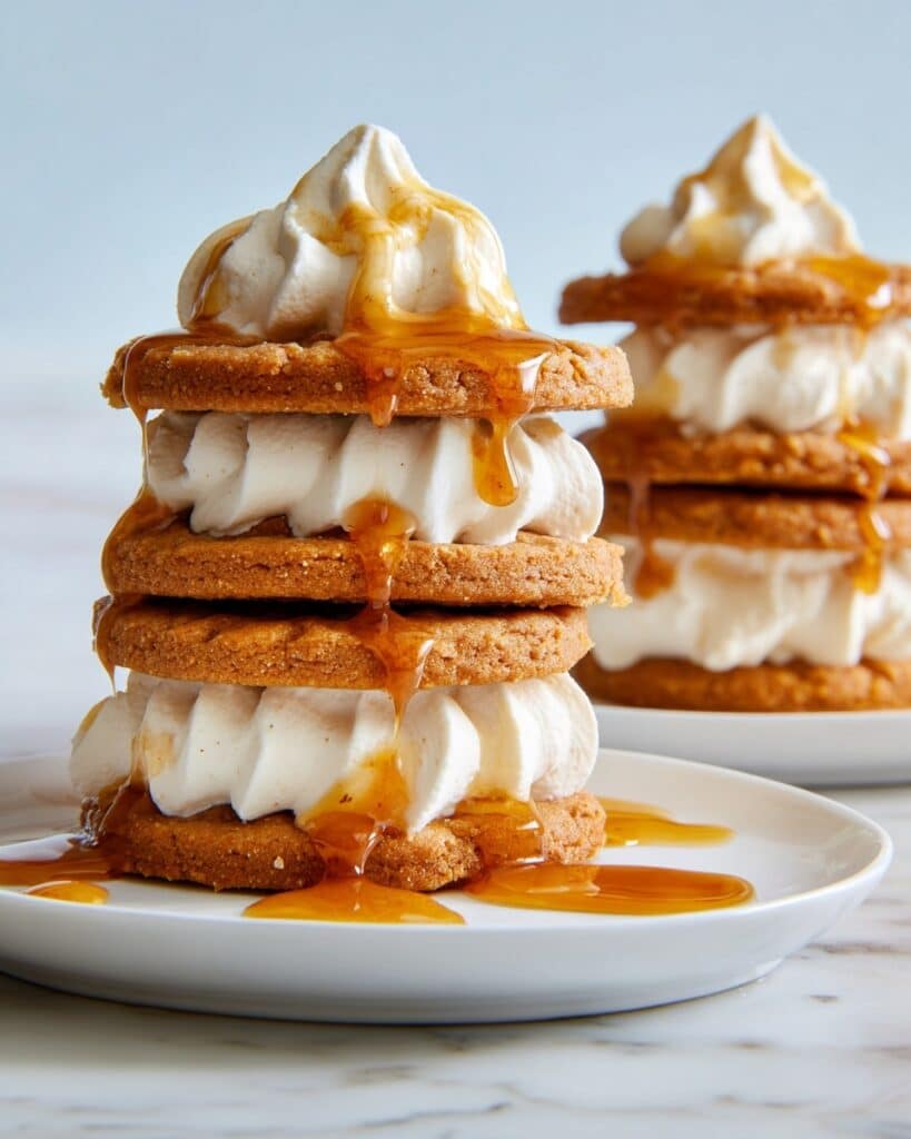 Mini No-Bake Gingerbread Icebox Cakes Recipe