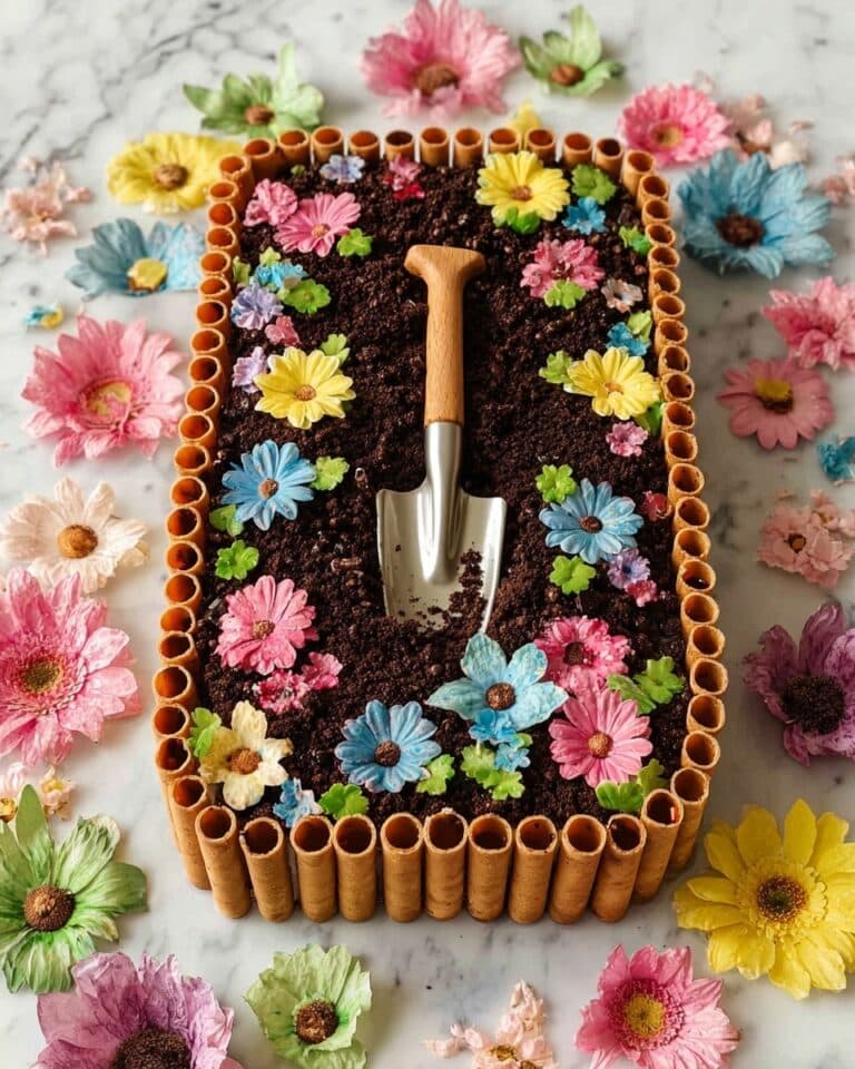Garden Flower Cake Recipe