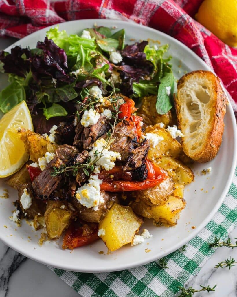 Easy Slow Cooked Greek Lamb (Lamb Kleftiko) Recipe