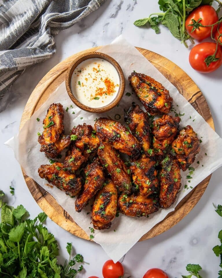 Instant Pot BBQ Chicken Wings with Crispy Char Recipe