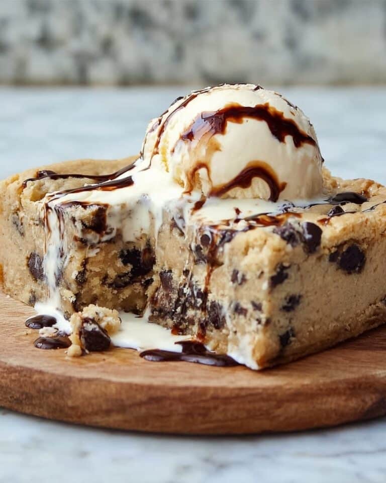 Slow Cooker Giant Chocolate Chip Cookie Recipe