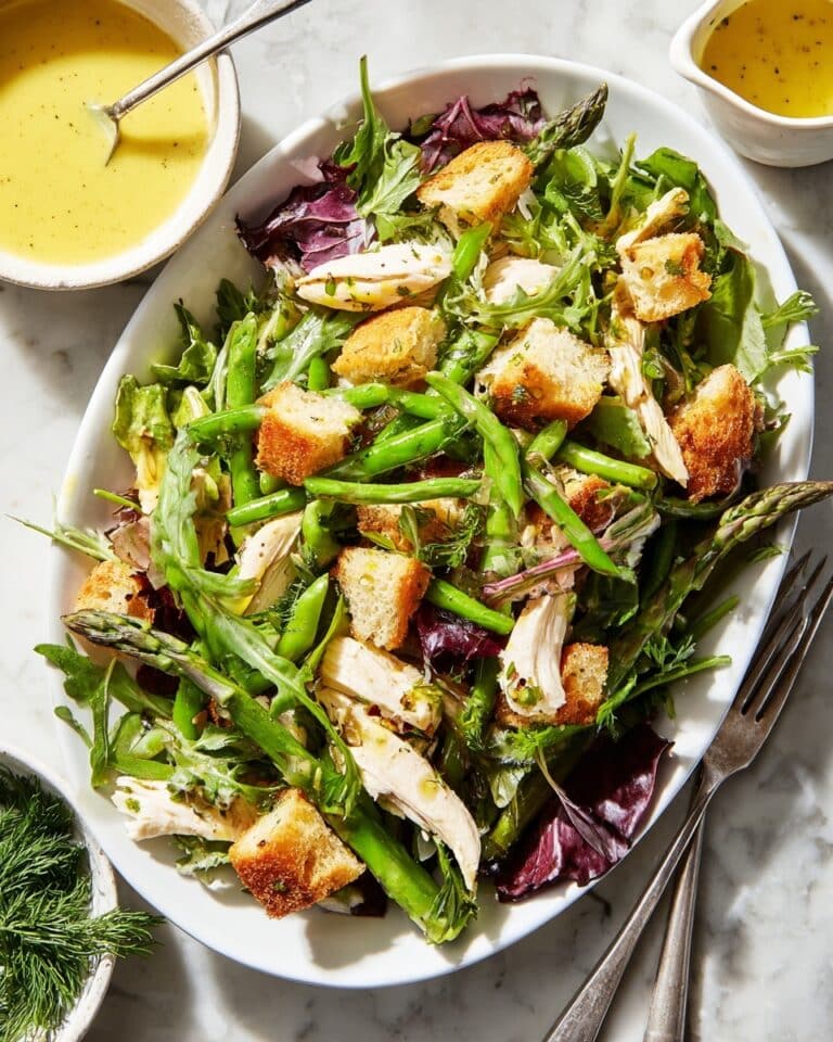 Spring Chicken Panzanella Salad Recipe