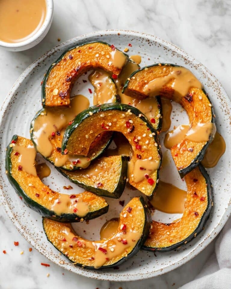 Miso Glazed Roasted Kabocha Squash Recipe