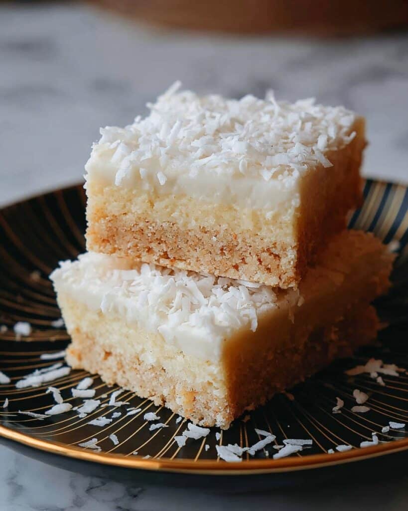 Lemon & Coconut Slice – New & Improved Recipe