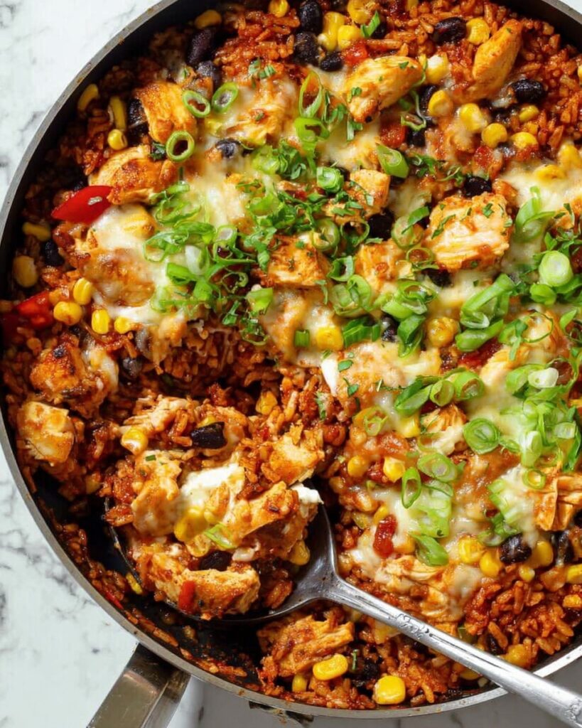 Mexican Chicken & Rice One Pot Recipe