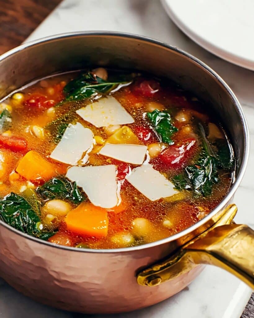 Harvest Vegetable Soup with Beans Recipe