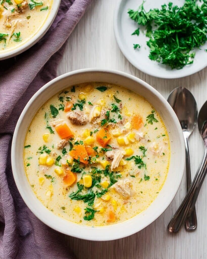 Creamy Turkey Corn Chowder Recipe