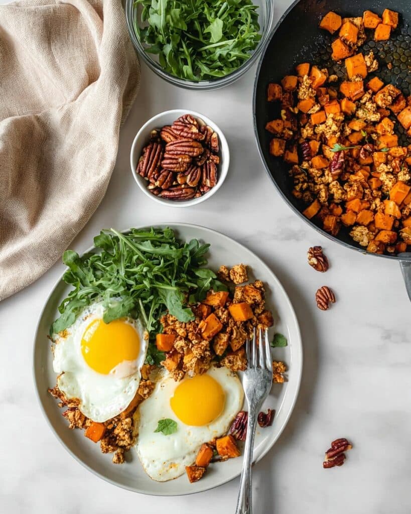 Healthy Turkey Sweet Potato Hash Recipe