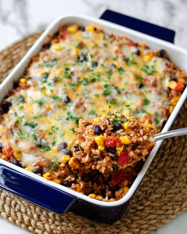 Southwestern Ground Turkey Casserole Recipe