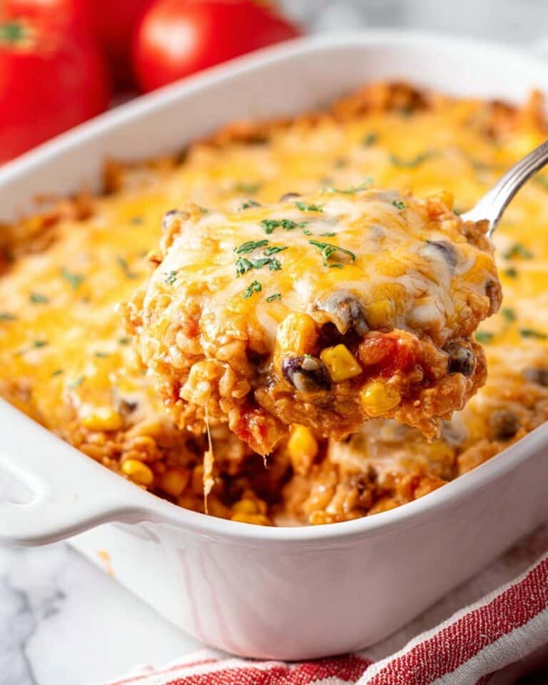 Easy Chicken Taco Casserole Recipe