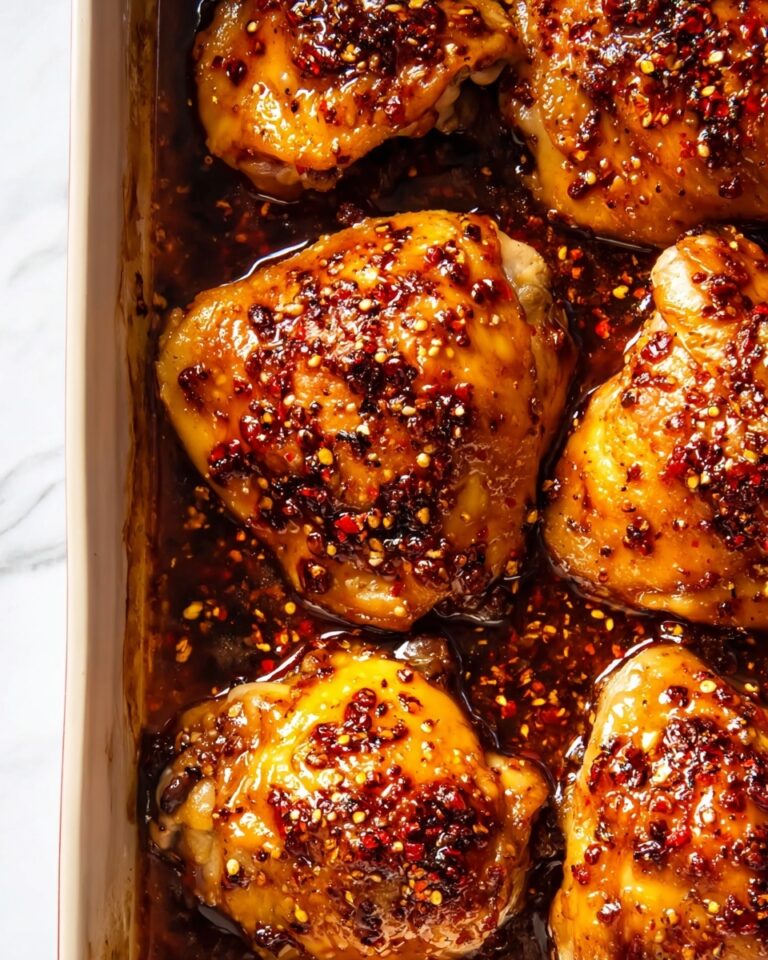 Honey Garlic Chicken Thighs Recipe