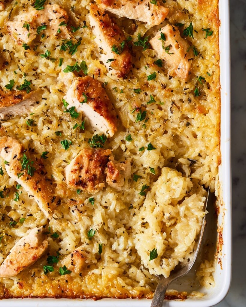Creamy Chicken Rice Casserole Recipe