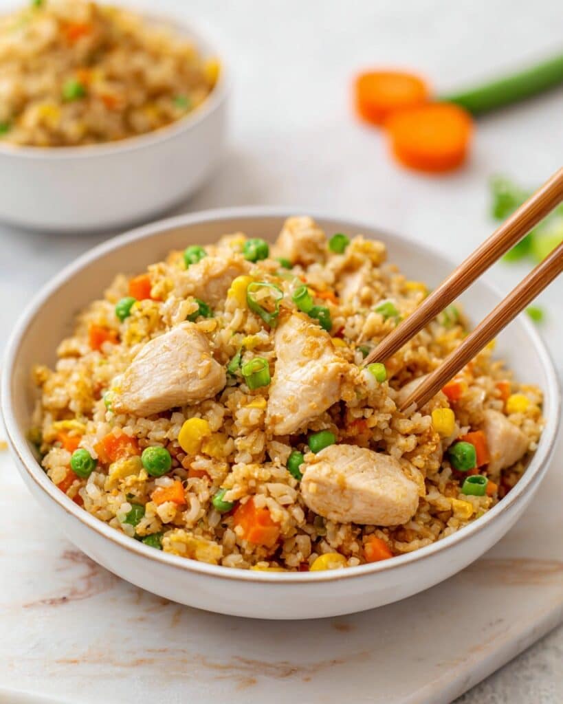 Healthy Chicken Fried Rice Recipe